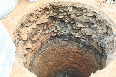 Sinkhole Repair in Dry Season